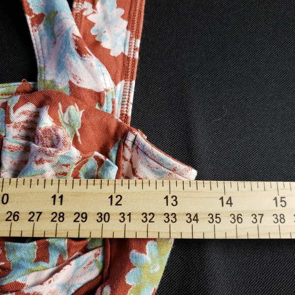 Free‎ People Ginger Snap Floral Top Women’s XS - Picture 7 of 7